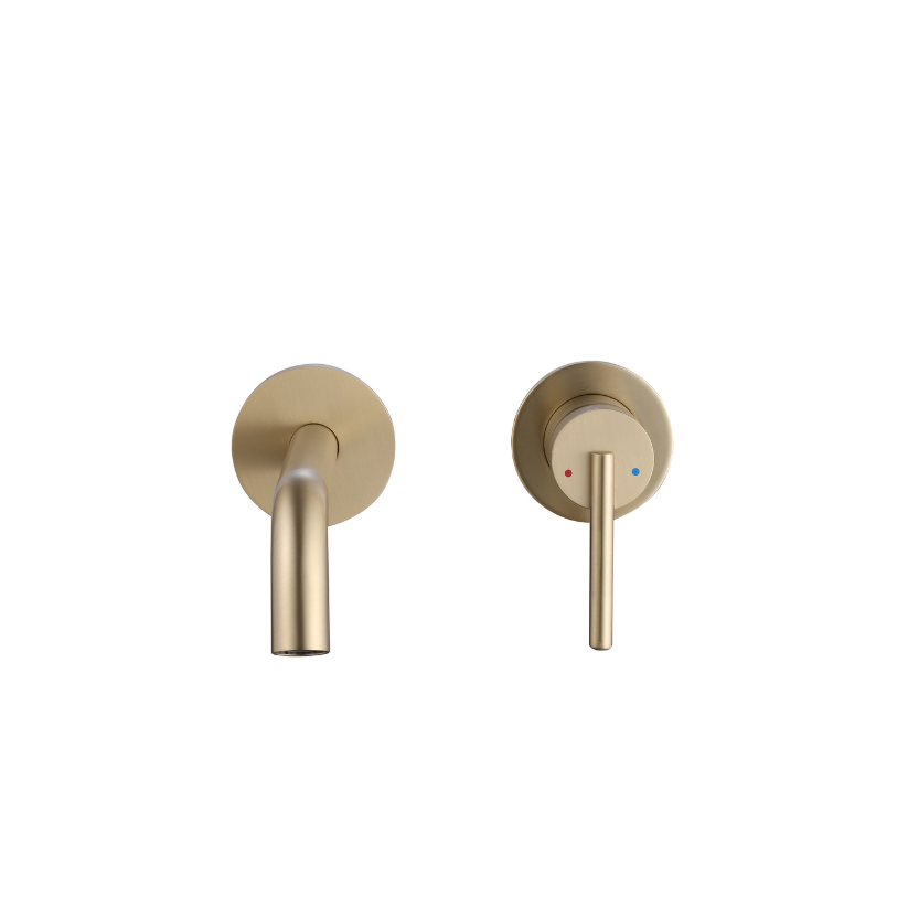 Inbouw wastafelkraan Charles - Brushed gold