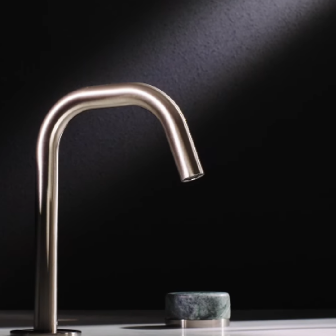 Inbouw mengkraan – Sorrento – Verde Alpi – Matte black