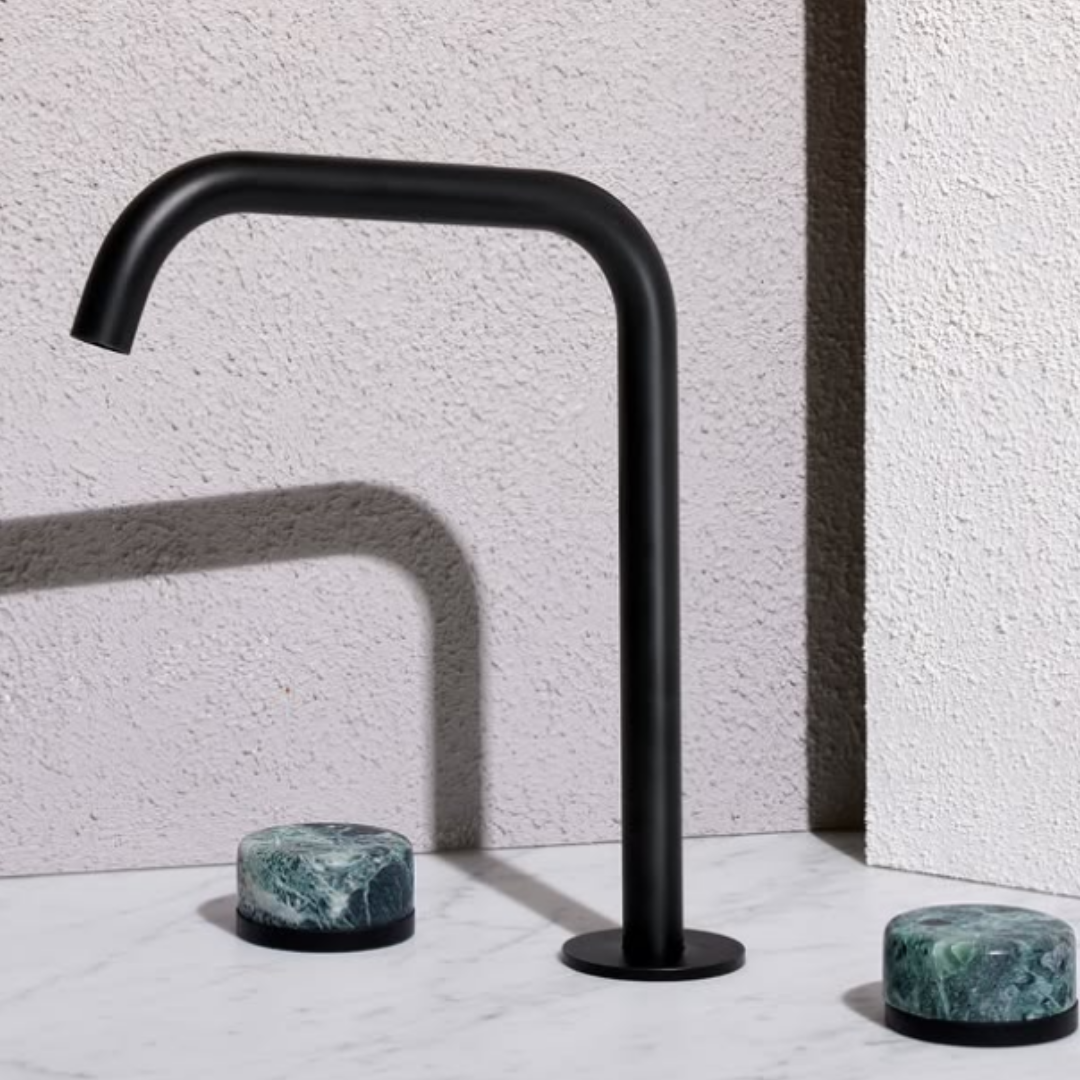 Inbouw mengkraan – Sorrento – Verde Alpi – Matte black