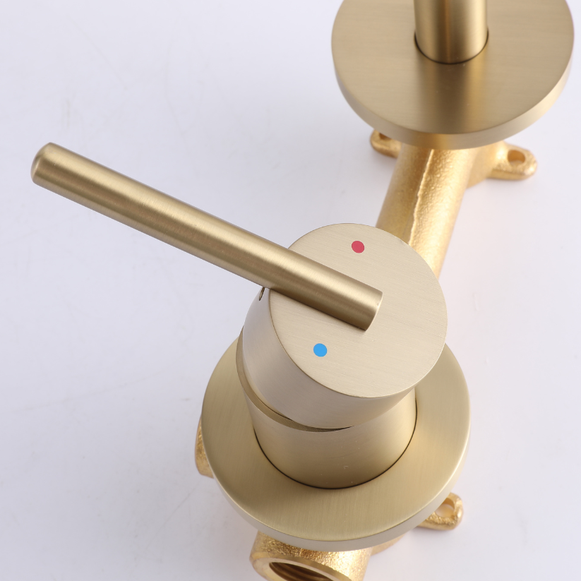Inbouw wastafelkraan Charles - Brushed gold