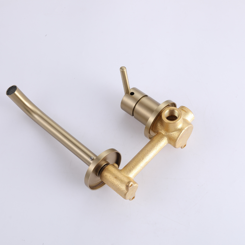 Inbouw wastafelkraan Charles - Brushed gold
