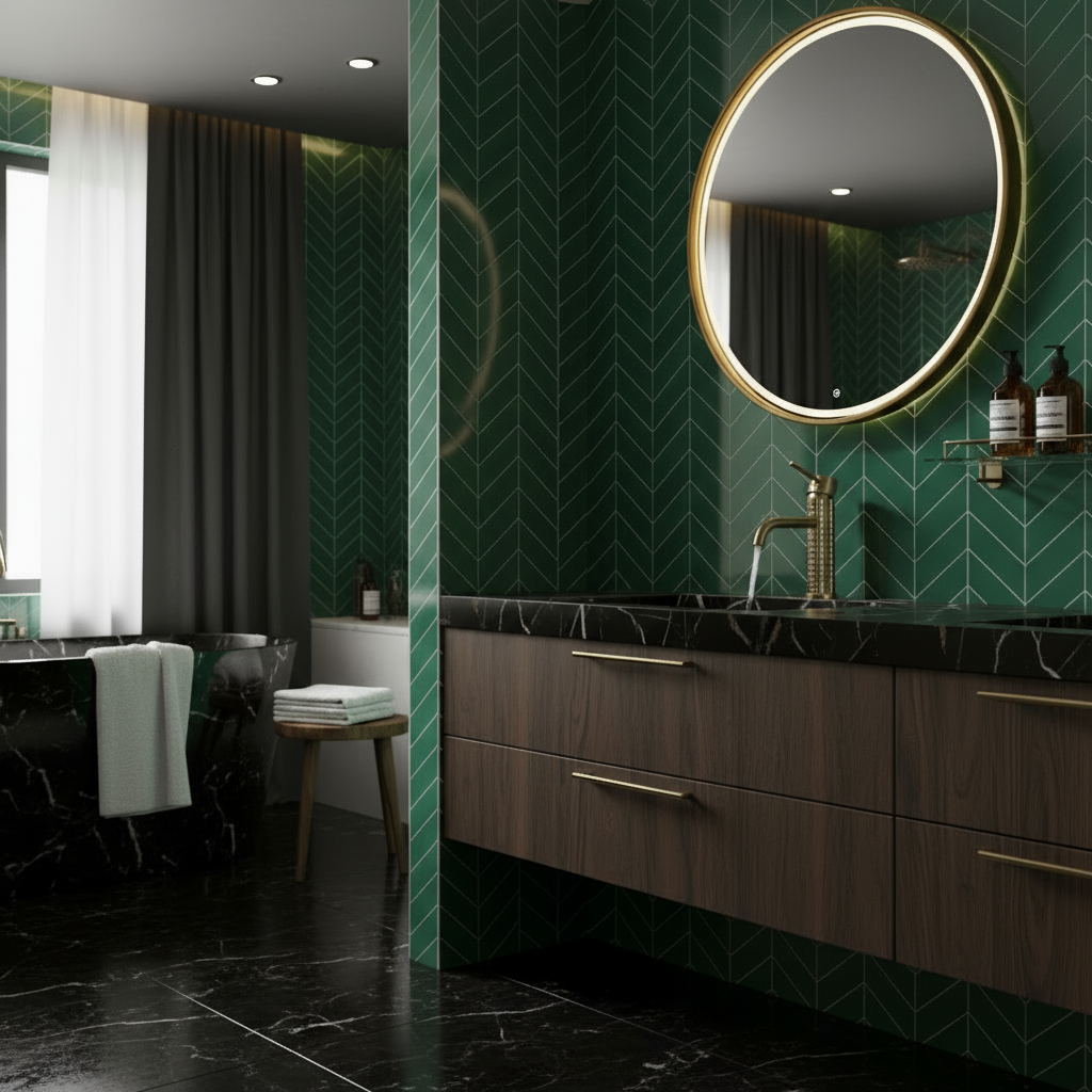 Opbouw wastafelkraan Angelica - Geborsteld goud - 15.9 × 12.2 × 5.5 cm