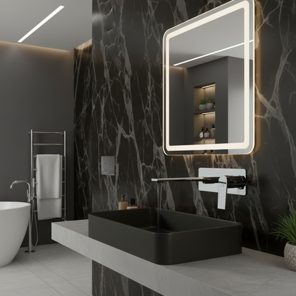 Inbouw wastafelkraan Diego  – Chroom- 22,5 × 11 × 20 cm