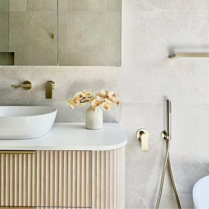 Inbouw mengkraan - Portofino – 80MM - 1-Gats - Brushed bronze
