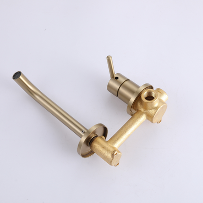 Inbouw wastafelkraan Charles - Brushed gold