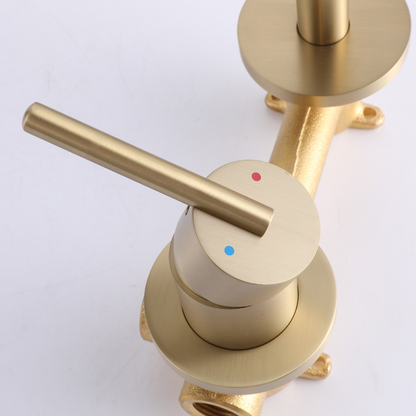 Inbouw wastafelkraan Charles - Brushed gold