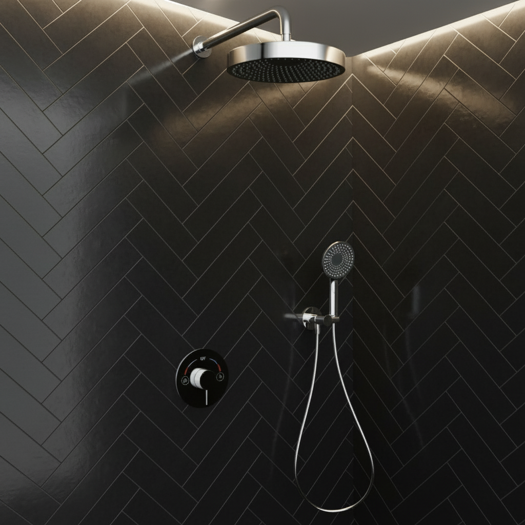 Inbouw Regendoucheset Amalia - Chroom