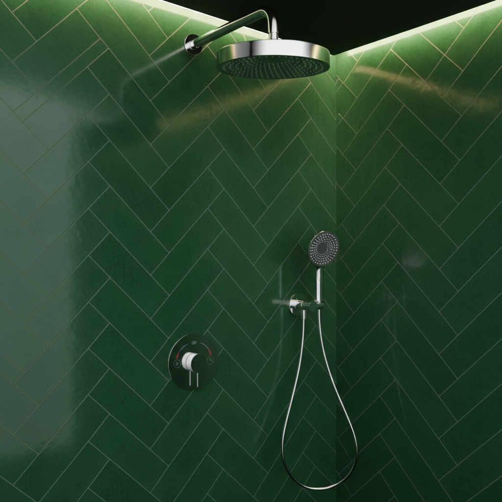 Inbouw Regendoucheset Amalia - Chroom