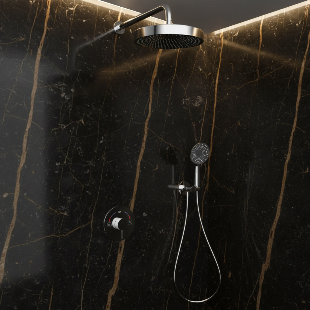 Inbouw Regendoucheset Amalia - Chroom