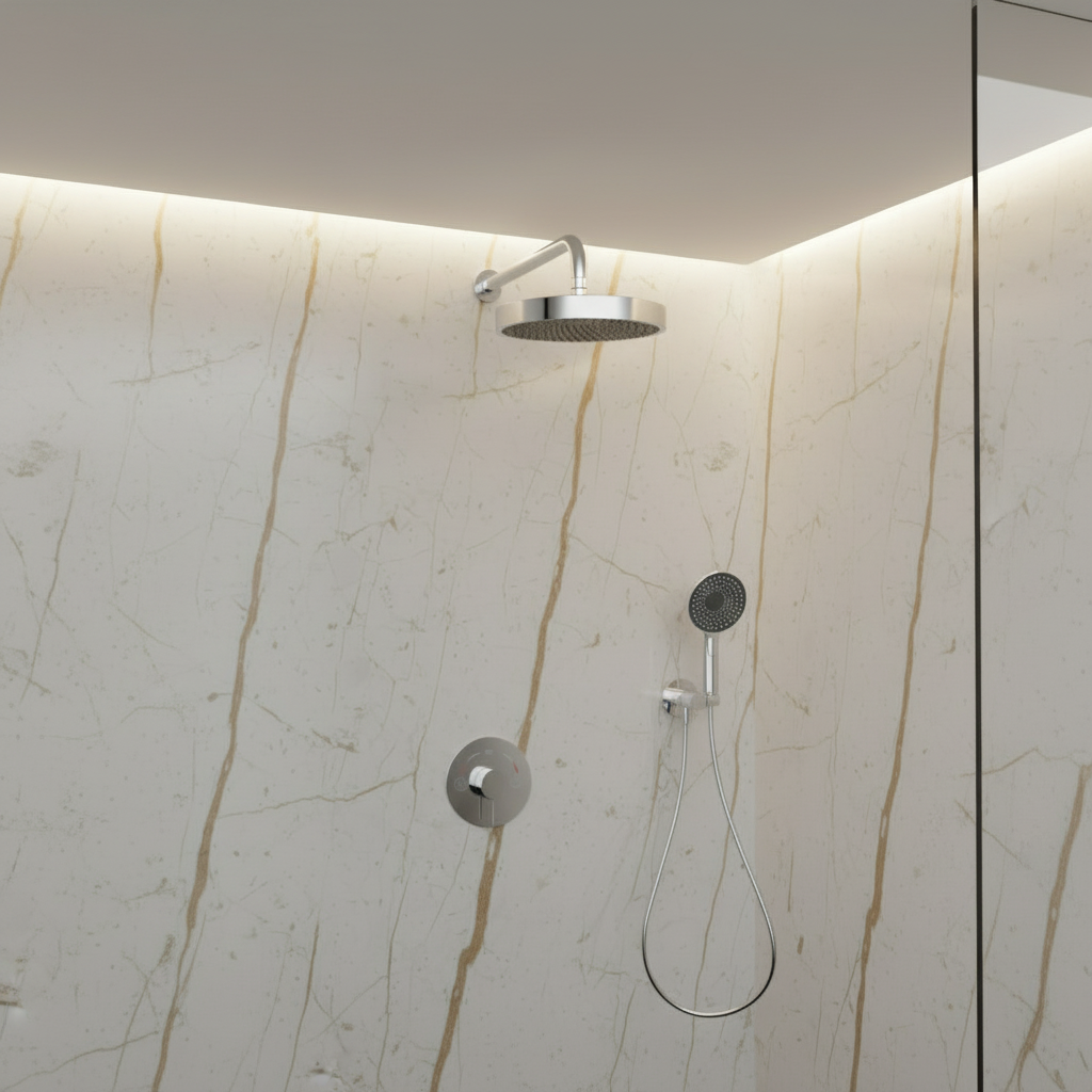 Inbouw Regendoucheset Amalia - Chroom